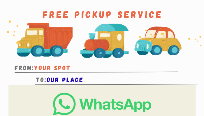 free pickup service for scrap car dubai