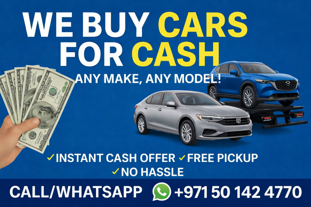 junk car sell in Dubai